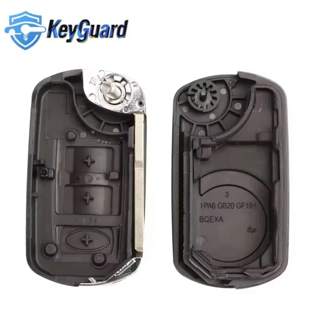 EWS System 3 Buttons Flip Remote Car Key 315/433MHz IID46 Chip For 2006 2007 2008 2009 Land Rover Range Rover Vogue