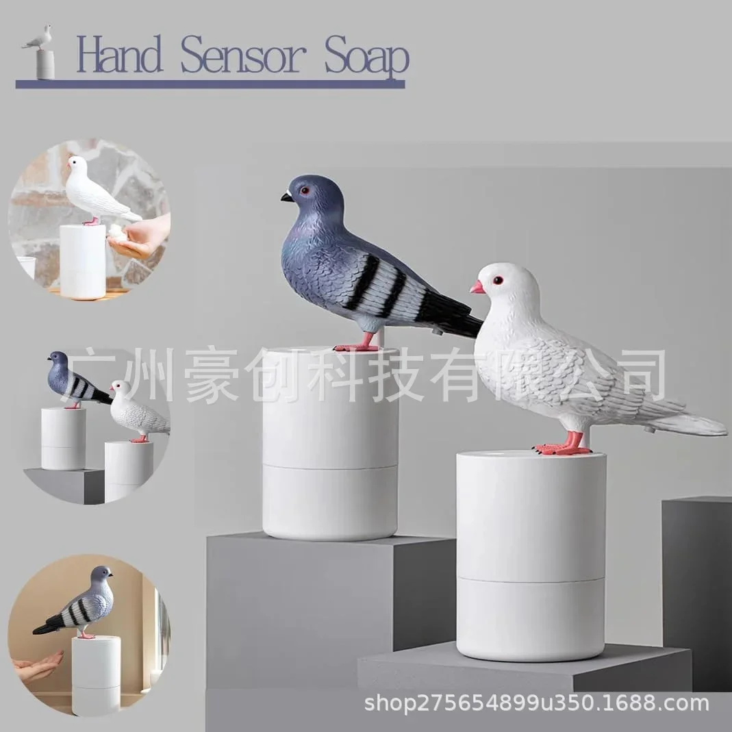 Pigeons Automatic Foaming Soap Dispenser Touchless Hand Soap Foam Dispenser Induction Hand Washer for Hotel DropShipping