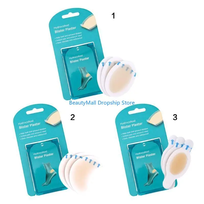 40jd 4pcs/box bandage bande cerotto idrocoloide Idrocolloide Adesivo anti-indennità