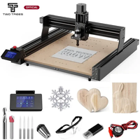 Twotress TTC450 80W CNC Engraver Cutting Machine Laser Carving GRBL 3 Axis with Offline Controller Milling Cutting Engraving