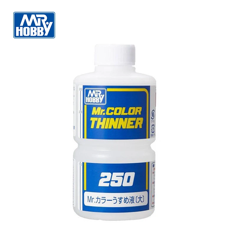 Mr Hobby T-103 Mr Color Thinner 250ML for Model Hobby Kits Acrylic and Lacquer Paints Dilution Solution