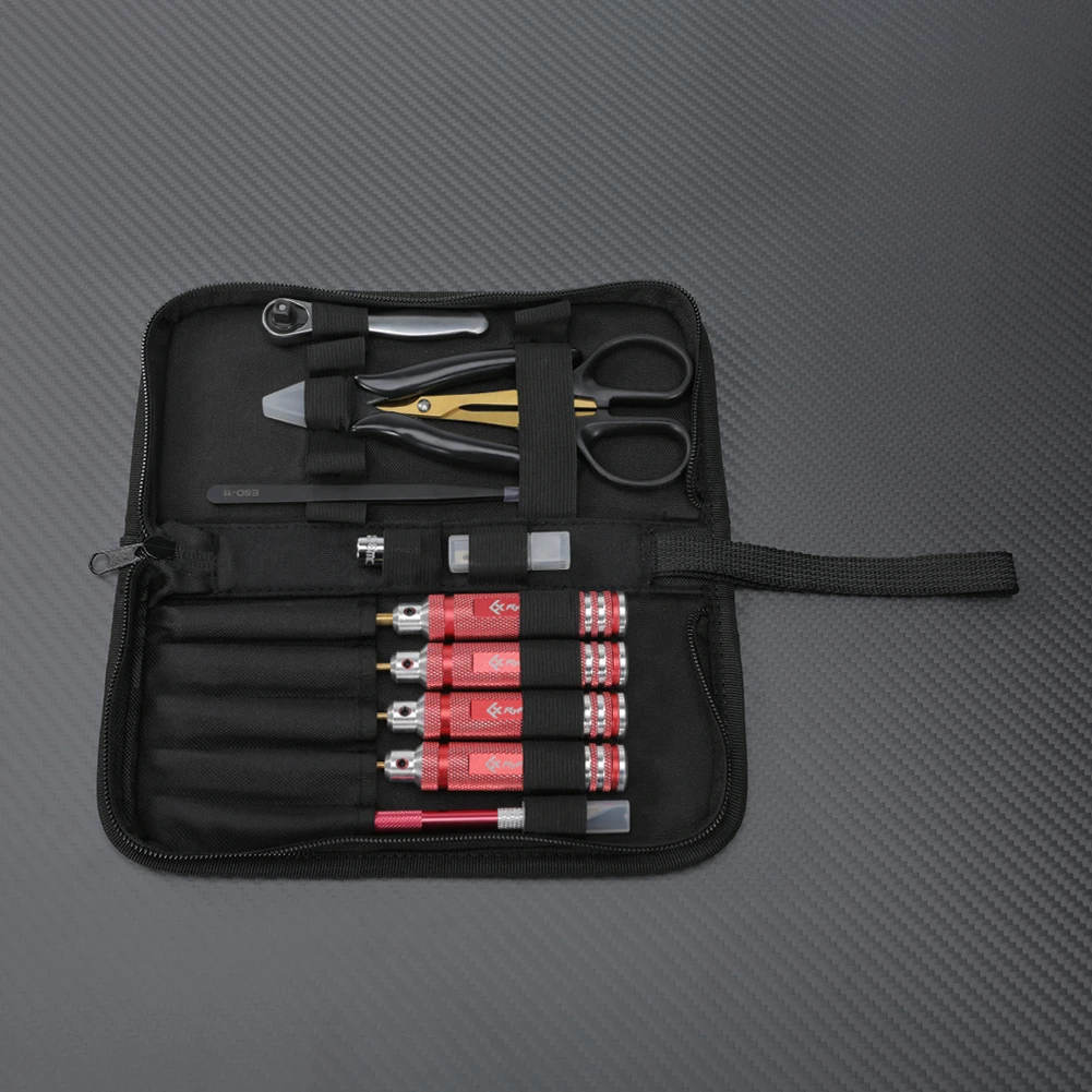 FlyFishRC Tool Kit 9PCS Screwdriver Set for Airplane FPV RC Freestyle Long Range Drone Parts