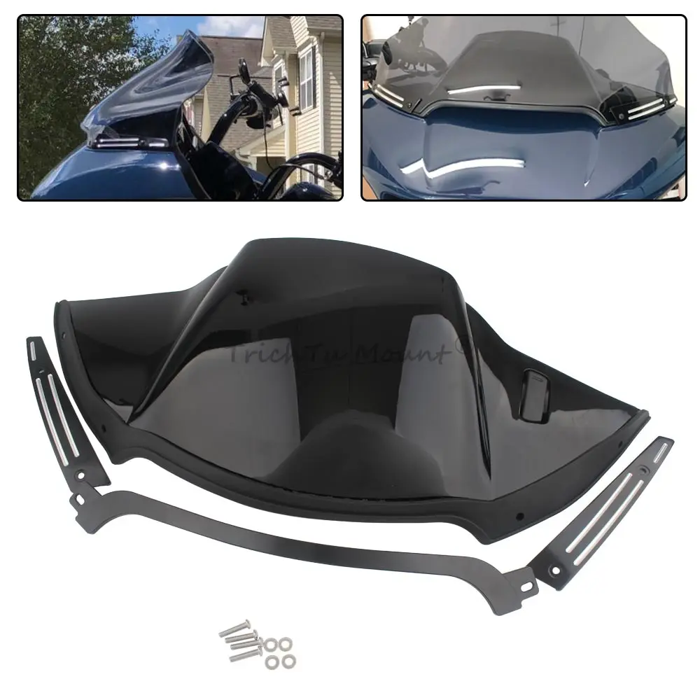 

Motorcycle ABS Adjustable Inner Fairing Air Duct Kit For Harley Road Glide Ultra CVO/SE Limited Special FLTRX FLTRXS 2015-2025