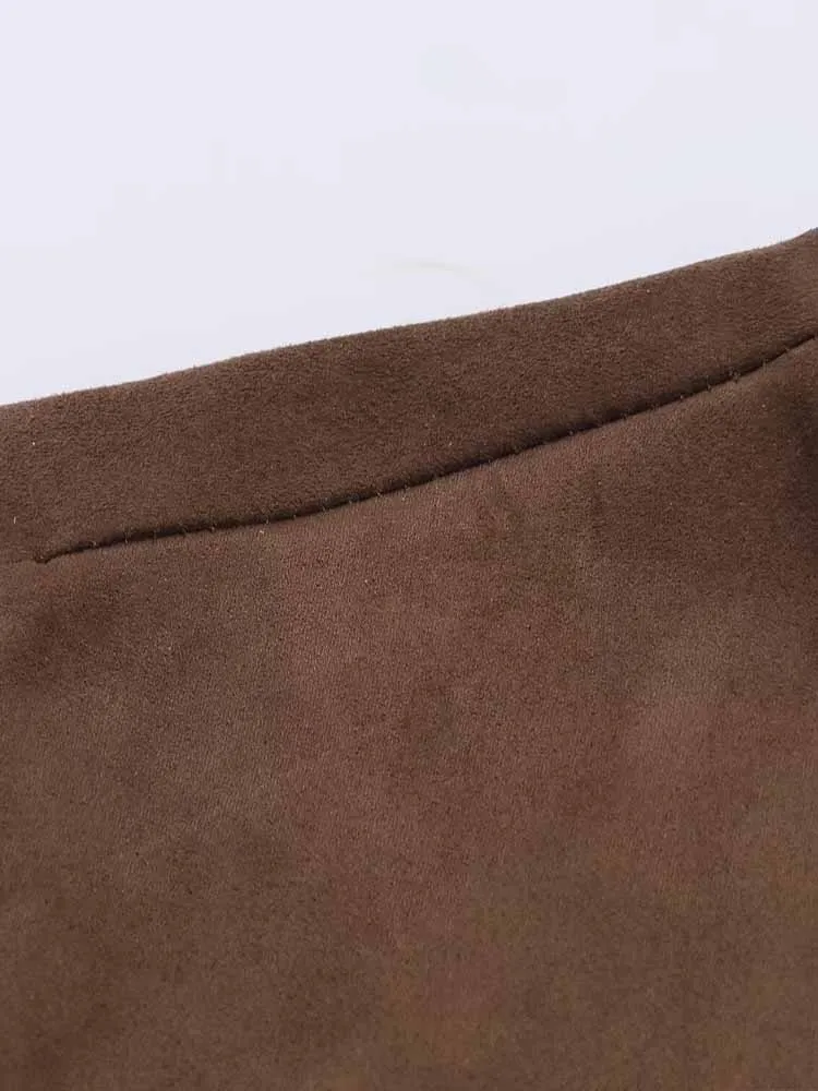 Estilo europeu e americano outono nova tendência da moda roupas femininas em camadas decorativas textura de veludo vestido curto