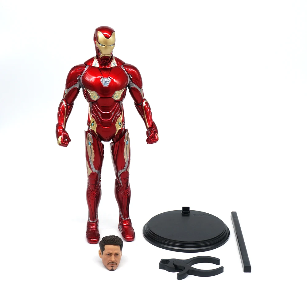 Empire Toys Ironman Figure MK50 Super Hero Comic Action Figure Model Toys Joint Movable Doll Room Ornament Gift