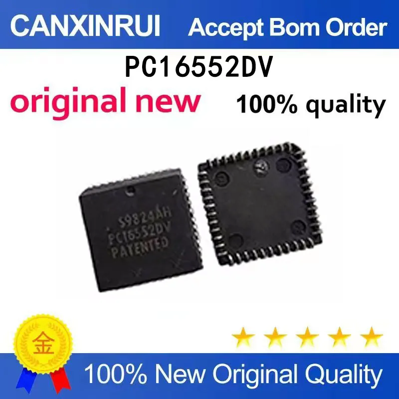 

（5-100 pieces）Brand new original PC16552DV PC165520V PC16552OV PLCC-44 spot chip IC