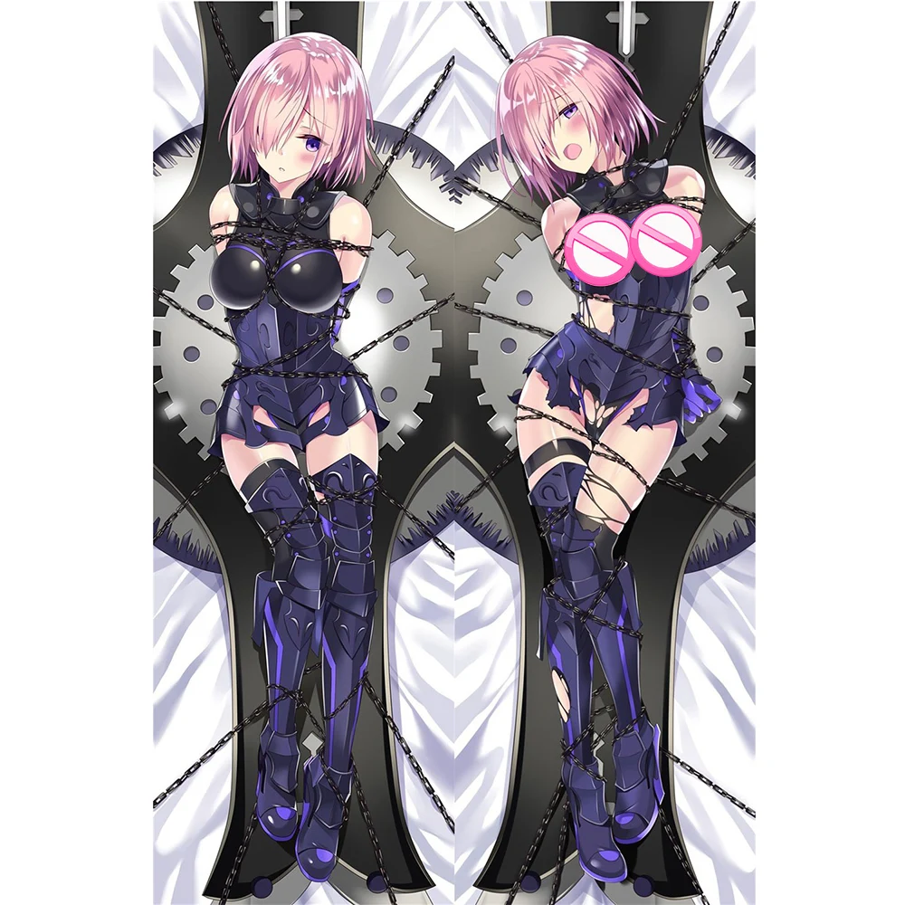 

Fategrand Order Mash Kyrielight Dakimakura Hing Body Pillowcase Cartoon Anime Otaku Pillow