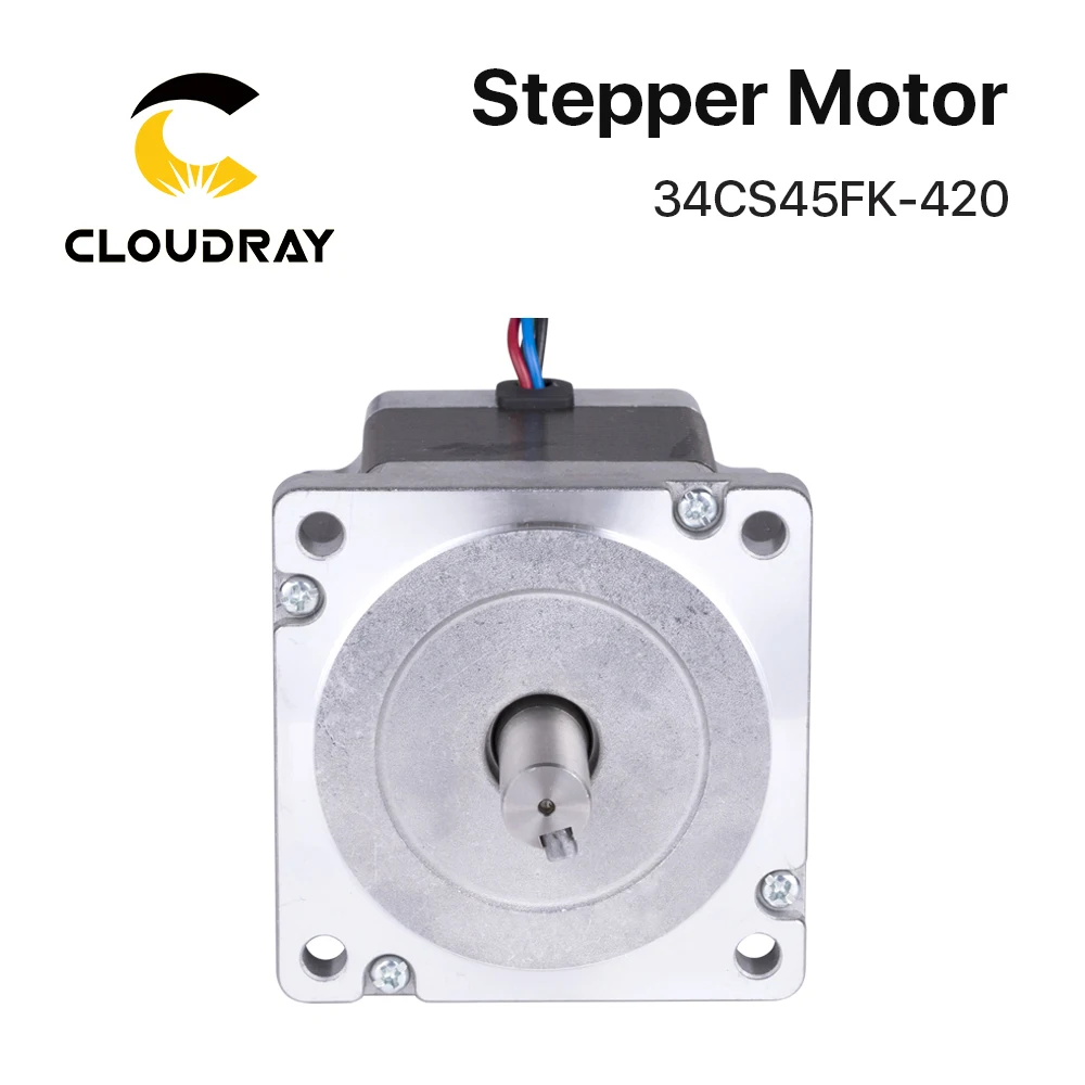 Nema 34 Stepper Motor 4.5N.m 4.2A 2 Phase（34CS45FK-420）4-lead Stepper Motor for CNC engraving milling machine high torque