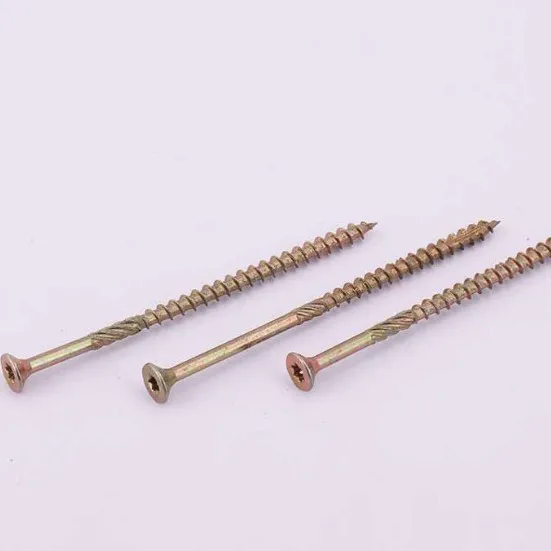 20pcs Torx Socket Knurled Metal Screws Wood Deck Screws Rust Resistant Six Lobe Self Tapping Fibreboard Drywall Screw