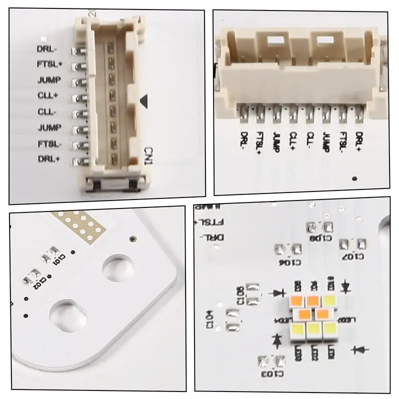 ABOK-Car DRL Chip Module 10159-8D01T 10059-8D01T Daytime Running Light Light Source For Nissan Qashqai J11 2019-2022