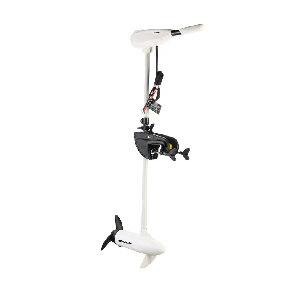 

LSeries 86lb Thrust Transom Mounted Saltwater Electric Trolling Motor w LED Battery Indicator 40 Shaft