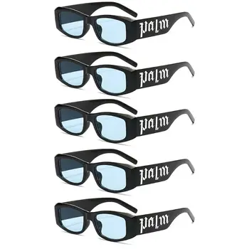 3/5 副裝歐美設計師新款時尚小框方形男女墨鏡 10 最佳銷售 棕櫚天使眼鏡 - №5