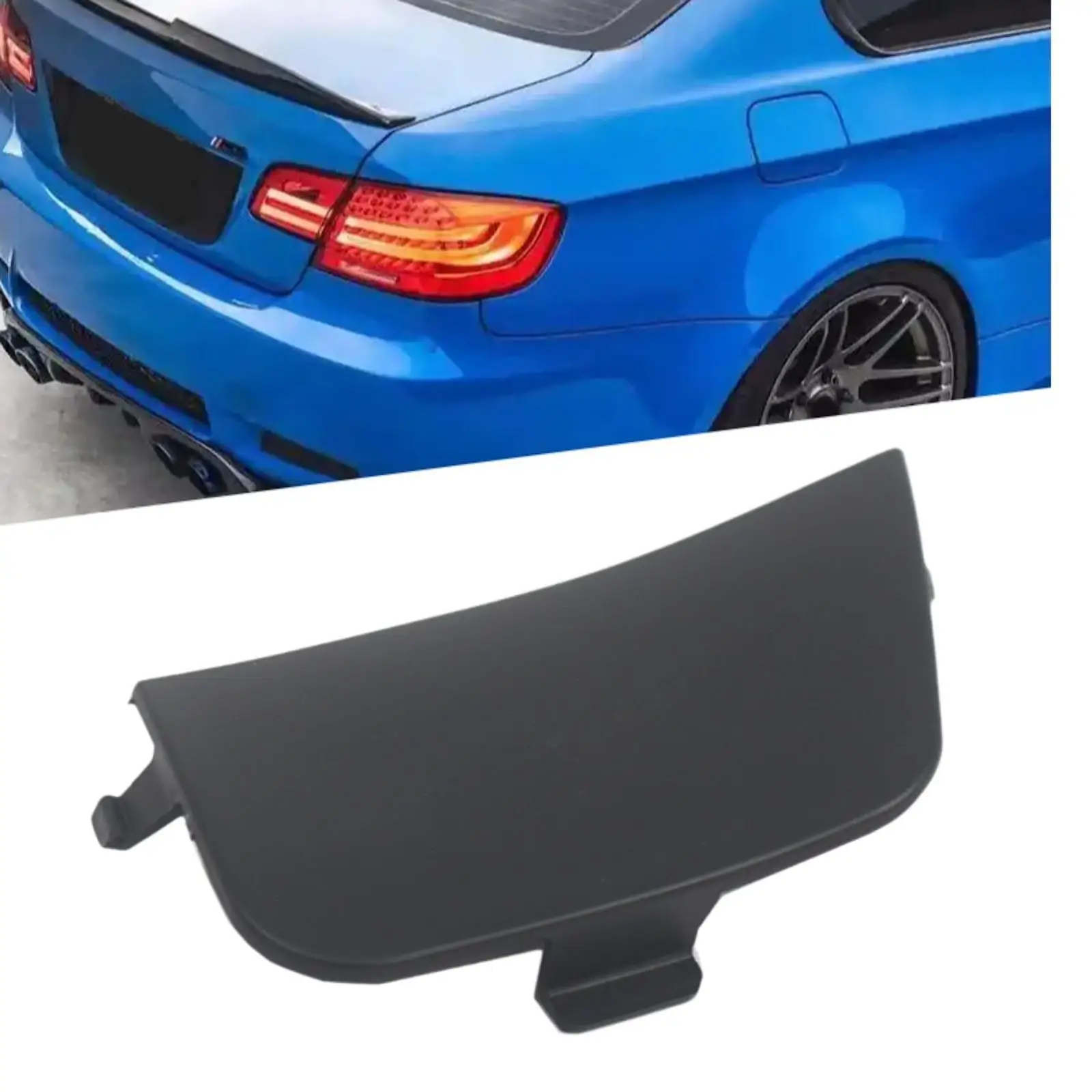 Rear Bumper Tow Hook Cover 51127893147 Directly Replace High Performance for BMW E92 E93 3-series M-sport 07-13 Accessories