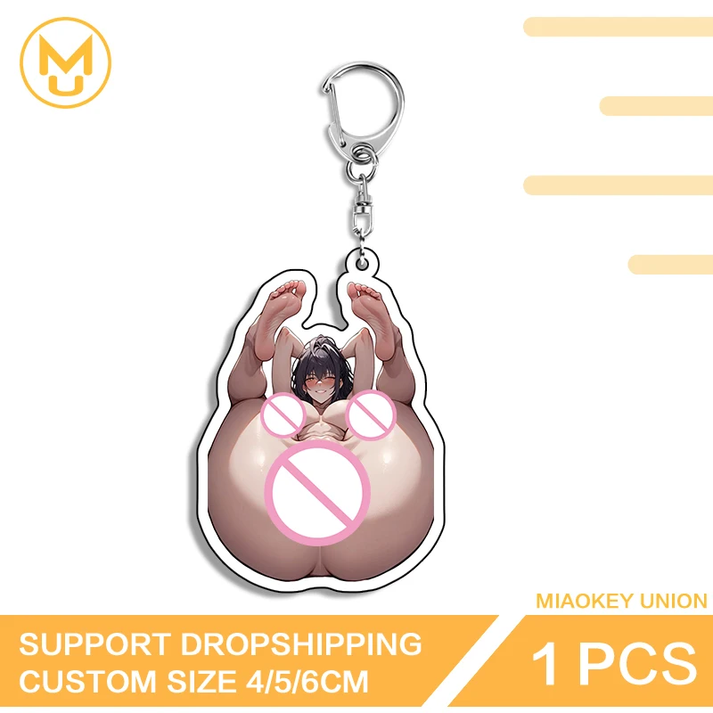 Blue Archive NSFW Kakudate Karin Waifu Key Chains Hentai Bare Legs Up Alluring Ass Props Versatile Fashionable Accessories