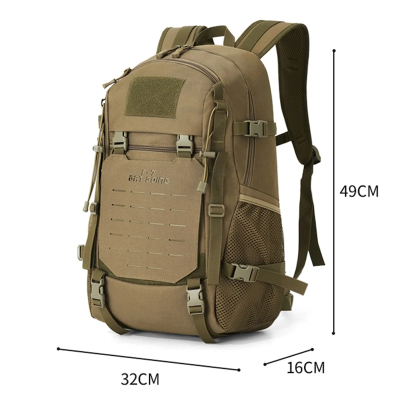 Tactical Fishing Backpack Large Fish Box Accessories Bag Outdoor Sports Hiking Climbing Camping Bag Molle Rucksack