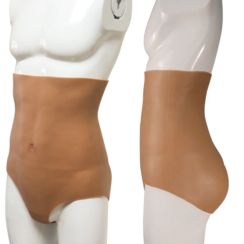 XL Large Size High Waist Sexy Curve Bum Push up Fake Butt Lift Underwear Silicone Hip Buttock Enhancer Pants for Women