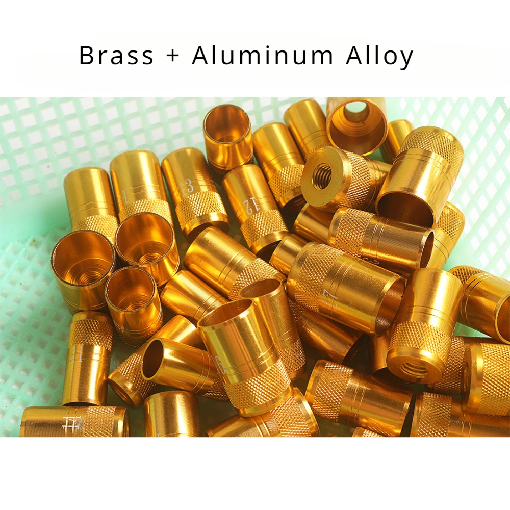 Plunge Net Connector 8mm Fishing Rod  Plunge Net  Connector Accessories Screw Plunge Net Head Connector DIY Plunge Net Head