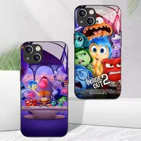 Inside Out 2 Disneys Phone Case for Xiaomi Mi NOTE 10 11 Lite 12T Poco X3 GT NFC F4 F5 F6 X5 Pro 5G Glass Silicone Back Cover