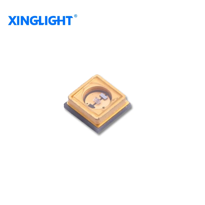 

XINGLIGHT 10pcs SMD LED Lamp Bead Light 3535 UVC Single Wave High Bright UV Sterilizing Sterilizing Lamp 260-280nm