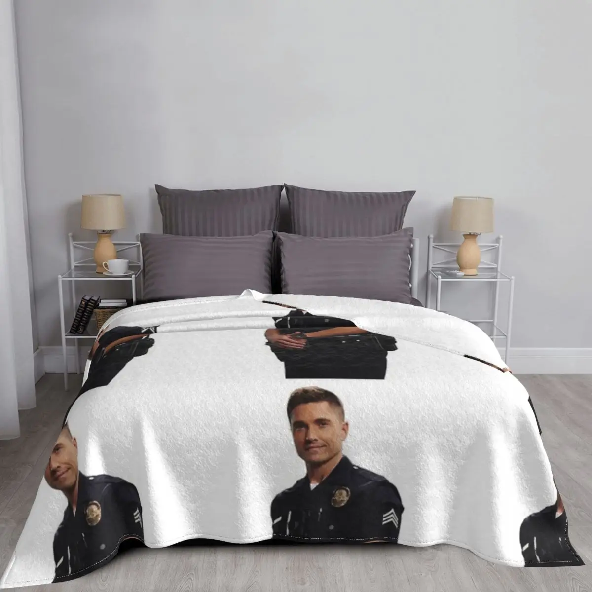 Tim rete copriletto sul letto copriletto Queen Size