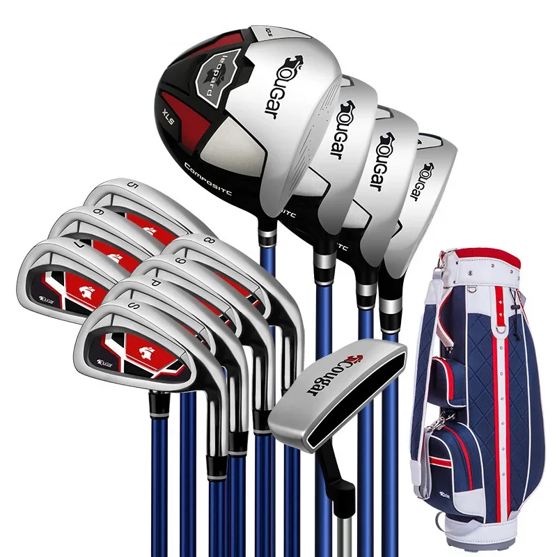 park golf club 2 4 7 iron Mens Set Complete Full Set Clubs Beginner Novice Set with Balls