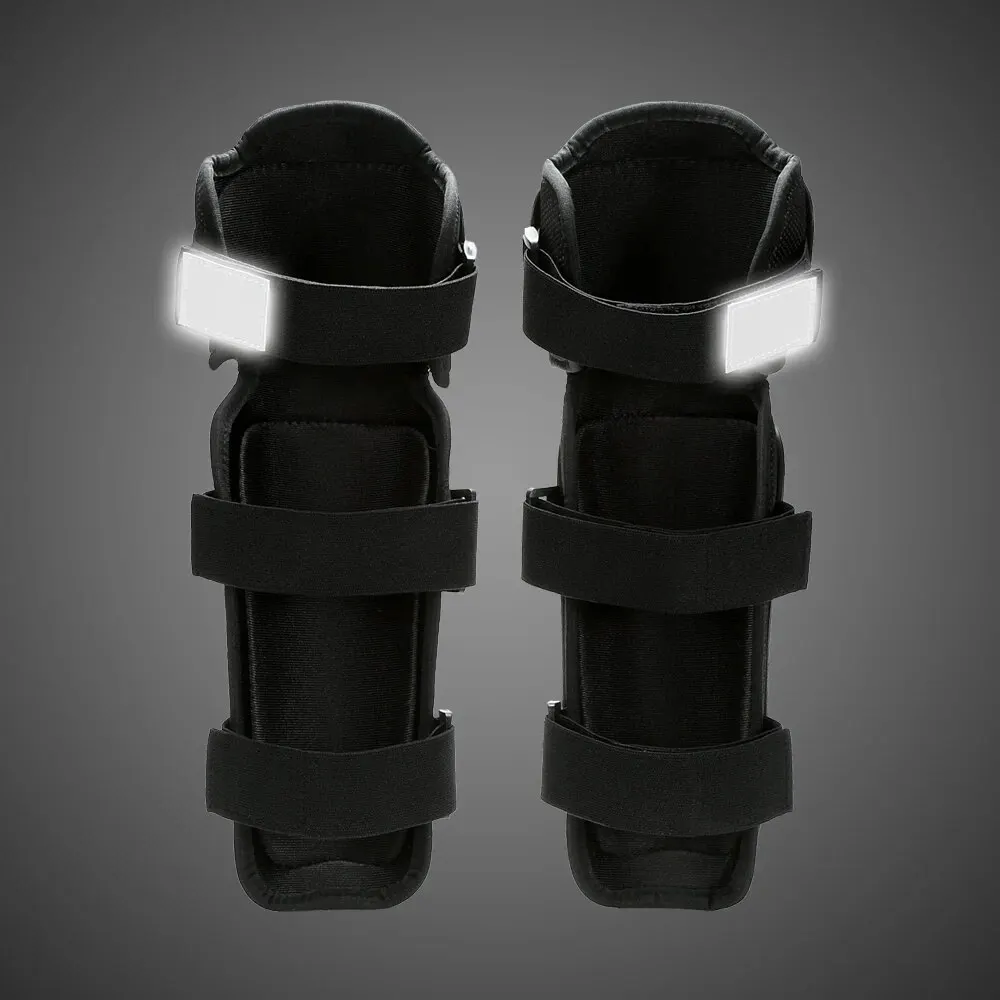 Wosaweeスポーツ膝 & 肘パッドオートバイ膝保護スキーモトクロスすねガードダートバイクオフロードサイクリングニープロテクター