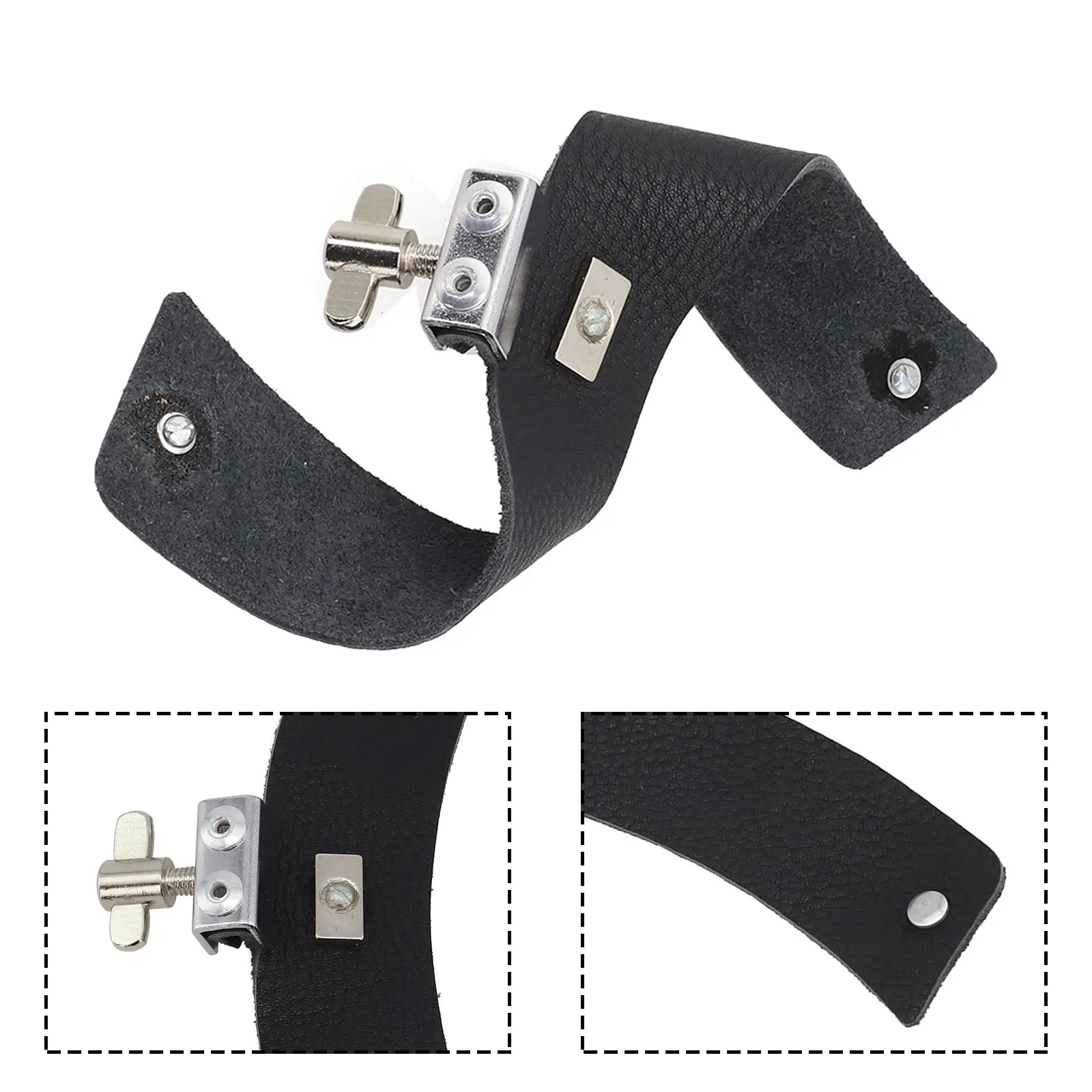 Live Performances Jazz Drum Silencing Drum Mute Pads Improves Performance Quality Leather Material Two Colors Optional