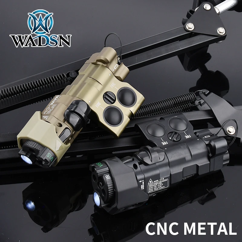 

WADSN MAWL C1+ Metal CNC Red Green Blue Laser IR Night Vision light White LED Fit Picatinny Rail Airsoft Hunting Weapon Lamp