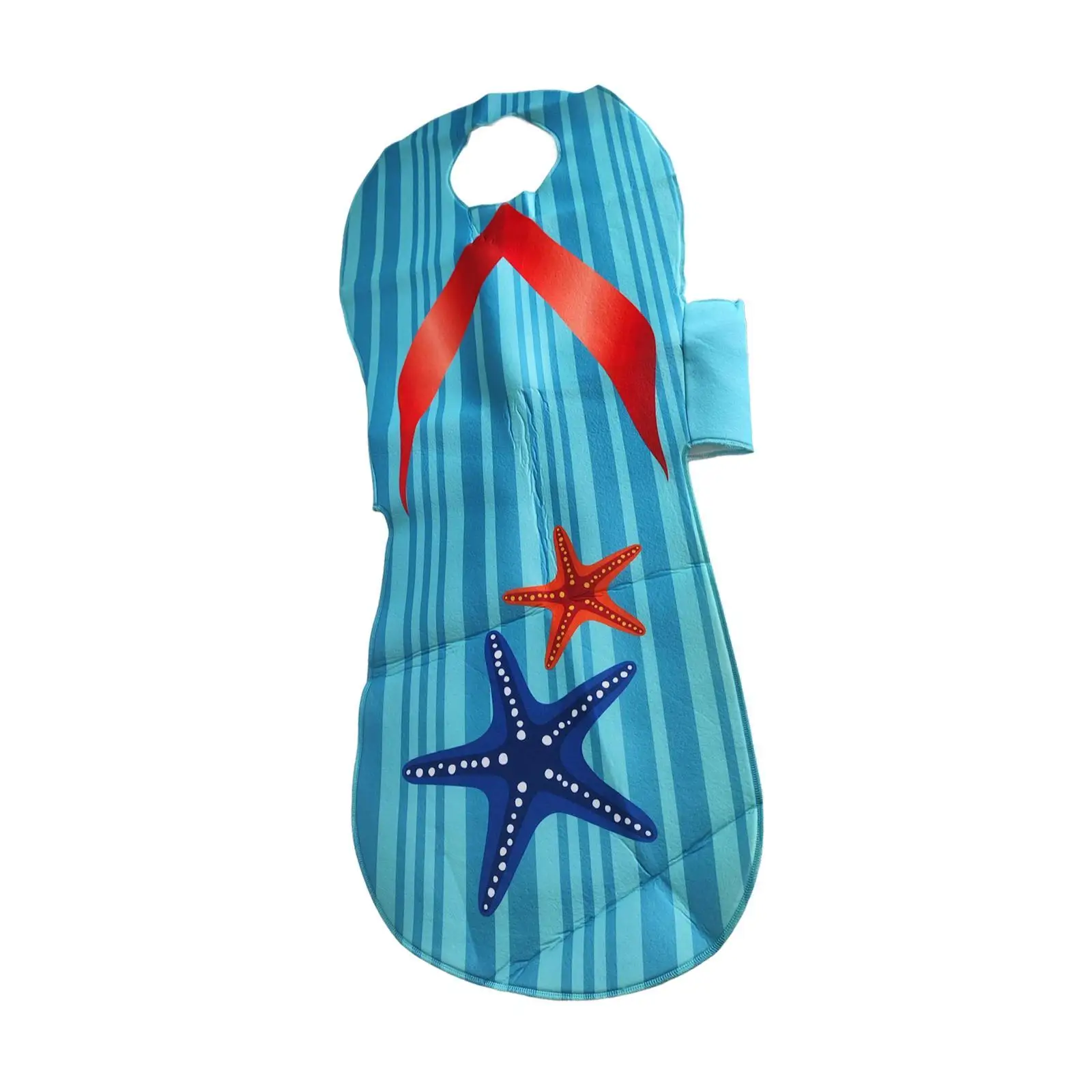 Decorative Cartoon Flip Flop Cosplay Costume Polyester Dancewear Top Party Stage Suit for Themed Holiday Carnivals