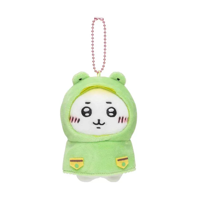 Chiikawa Japanese Cute Raincoat Series Pendant Usagi Hachiware Cute Cartoon Backpack Pendant Gift Plush Toy Girl Birthday Gift