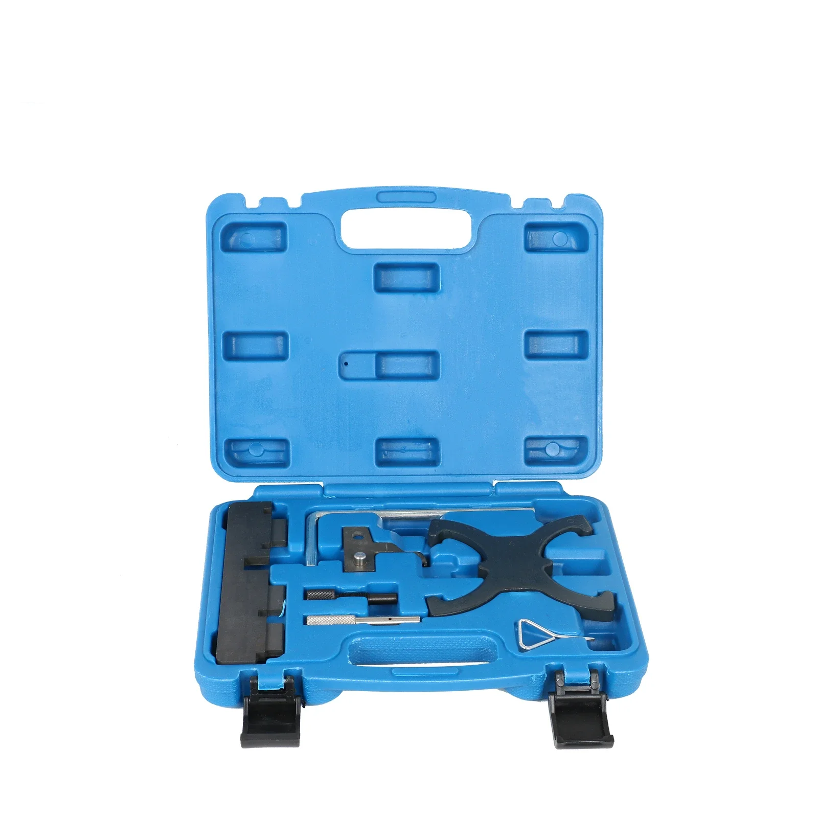 

Ремень ГРМ, звездочка распределительного вала, инструмент для фиксации коленчатого вала, стопорный штифт натяжителя, специальный инструмент для разборки для Fo r d Focus 1,6