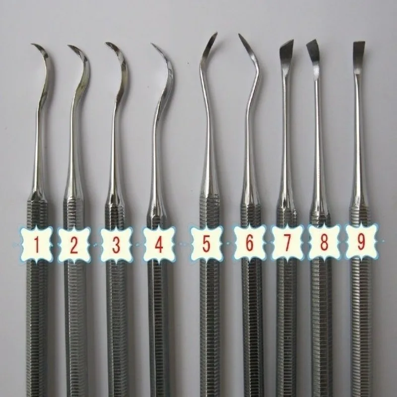 

Dental Oral Cleaning Care Tool Dental Gingival Upper Lower Cleaning Device Manual Cleaning Device 1-9 Removing Dental Calculus