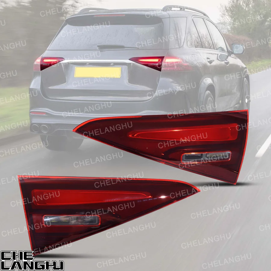 

For Benz GLE W167/GLE53 AMG/GLE400e GLE450/GLE350 GLE63/AMG S GLE450e/GLE580 2024-2025 Car Inner Side LED Tail Light Rear Lamp