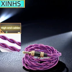 XINHS K03 2-strand Purple Gold Silver Palladium Plating Upgrade Line