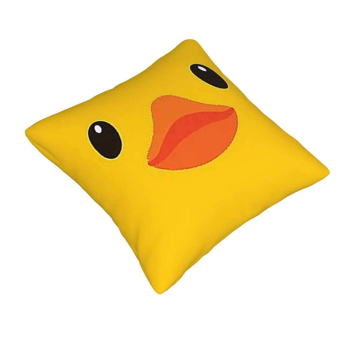 Yellow Rubber Duck Square Pillowcase Pillow Cover Cushion Zip Decorative Comfort Throw Pillow for Home Sofa