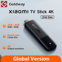 Global Version Xiaomi Mi TV Stick 4K 2nd Gen 8GB ROM Quad Core Bluetooth 5.2 Dolby Vision DTS HD Video Portable Streaming Media