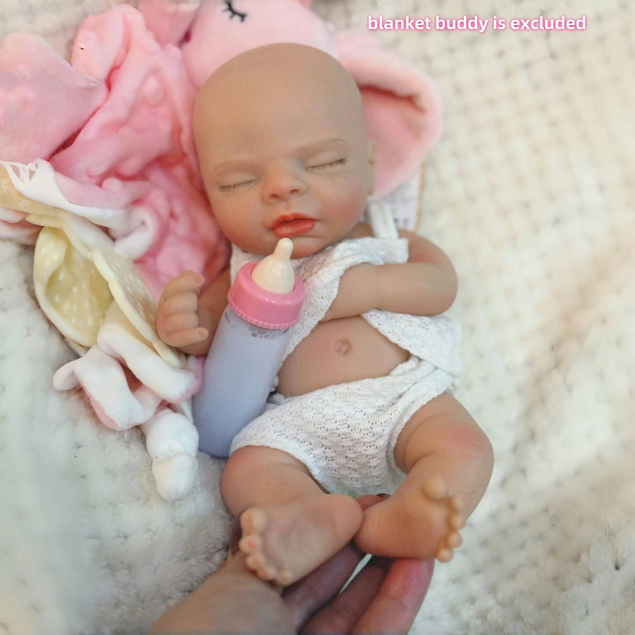 10Inch Reborn Baby Dolls Handmade Painted Cute Boy Whole Body Soft Silicone Newborn Baby Doll Toys For Kids Gift De Silicone