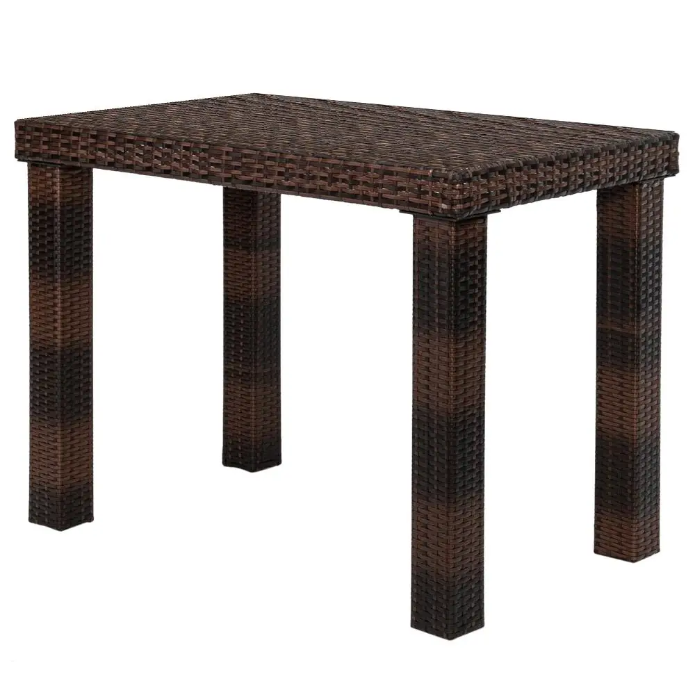 

Brown Gradient Bar Table - Stylish Modern Design (Table Only) Perfect for Home & Kitchen