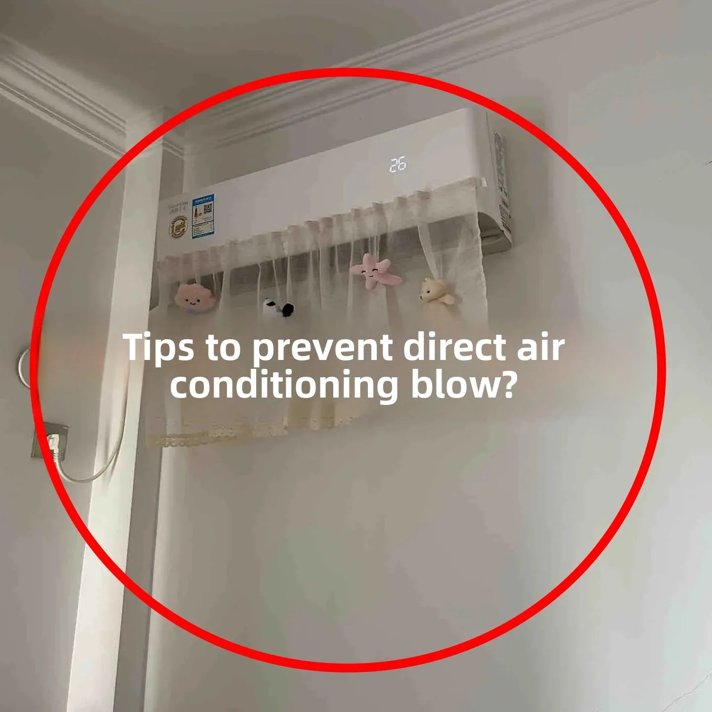 nuovo-2026-paravento-per-condizionatore-d'aria-mensola-portaoggetti-per-vasca-da-bagno-barriera-per-maternita-guida-del-vento-oggetto-decorativo-per-bagno