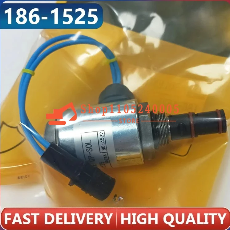 

1861525 Соленоид группы клапанов 186-1525 для трактора гусеничного типа 120H 12H 135H 140H 143H 160H