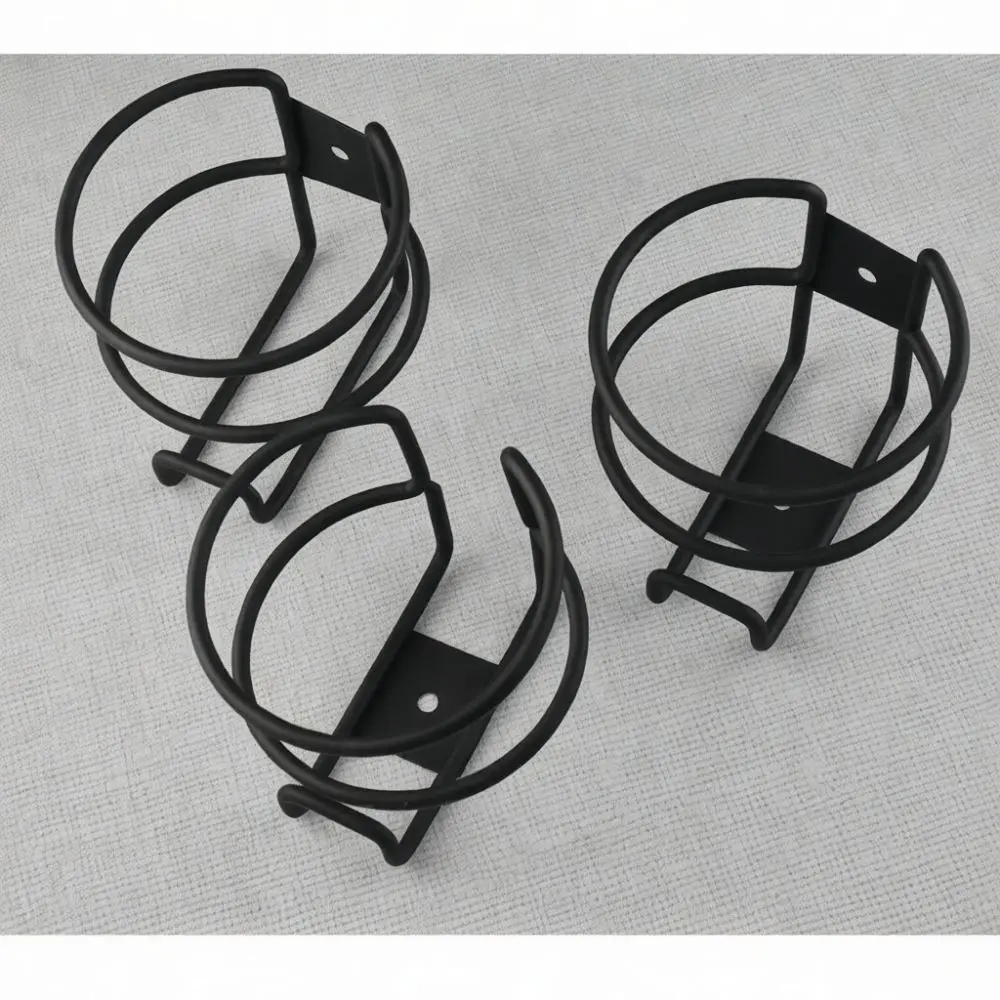 Heavy Duty Iron Cup Holder For Boat Ship RV Marine Accessories Metal Drink Bottle Support Steady Storage Drawer Mounts
