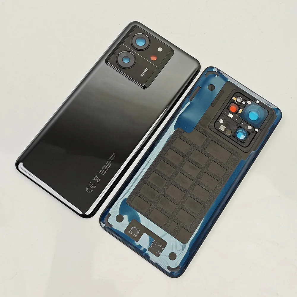 A+++ For Xiaomi 13T Pro Battery Cover Replacement Rear Housing Door With Adhesive + Camera Lens
