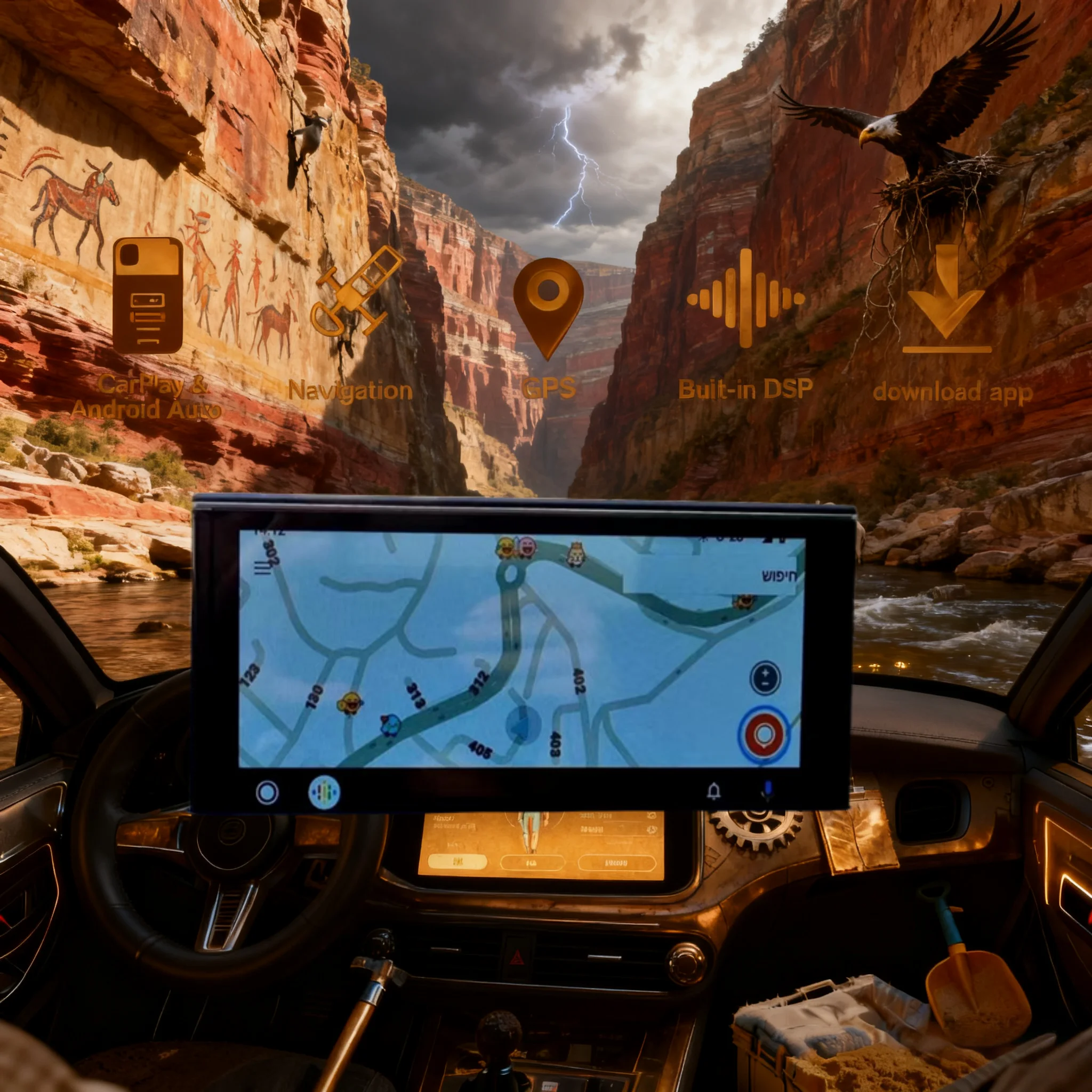 

New 12.3inch Android 14 Foldable Screen Car Radio For Audi Q7 2016-2019 Wireless Carplay Multimedia Player Stereo Auto Head Unit