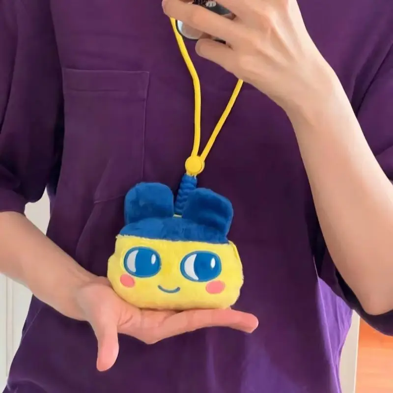 بانداي تماغوتشي البيض حقيبة سماعة الاذن سلسلة مفاتيح سحرية أنيمي بكسل الحيوانات الأليفة غطاء الحقيبة الرقمية لطيف تحصيل هدية التبعي #3