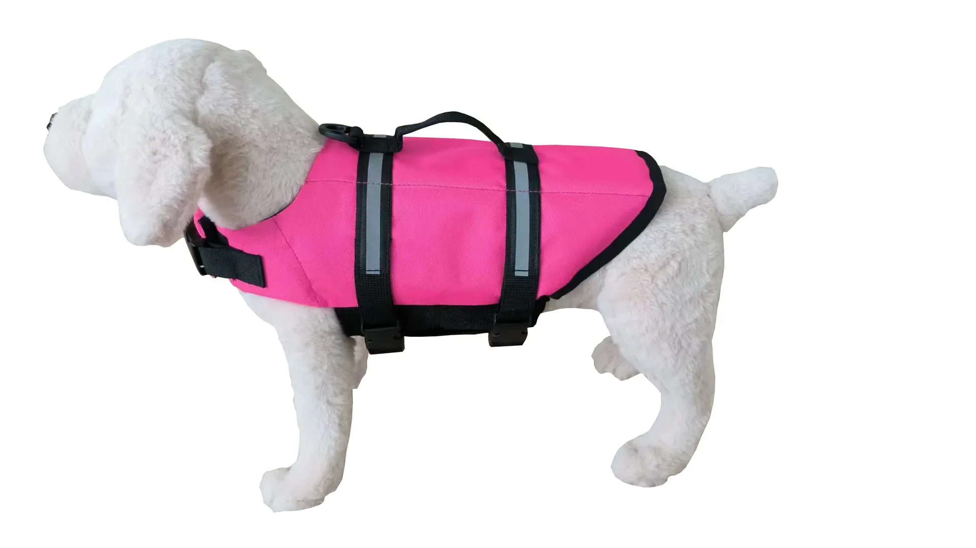 Ripstop Dog Life Jacket Adjustable Reflective Puppy Safety Pet Flotation Life Vest Lifesaver Swimsuit for Small Medium Large Dog