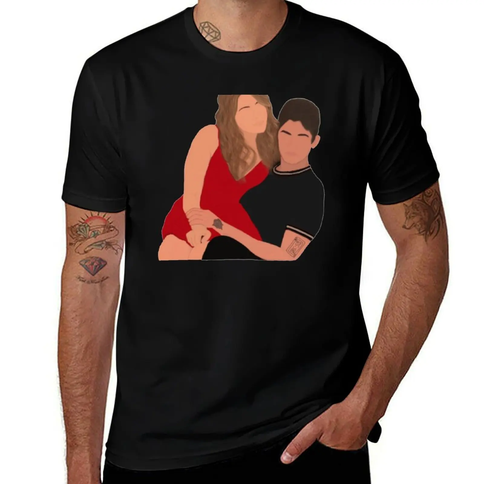 Hardin and Tessa T-Shirt tees street wear vintage mens vintage t shirts