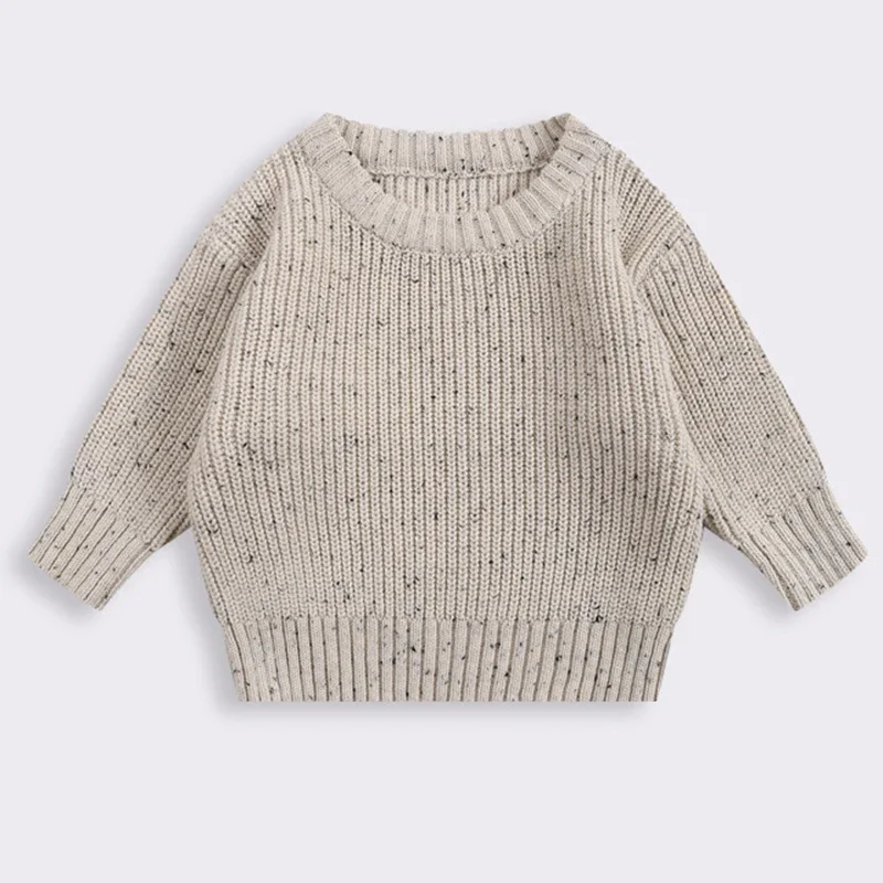 Kleinkind Mädchen Junge Stricken Pullover Neue Baby Pullover Gestrickte Baby Junge Mädchen Kleidung Rundhals Herbst Kind Gestrickte Sweate Baby Oberbekleidung