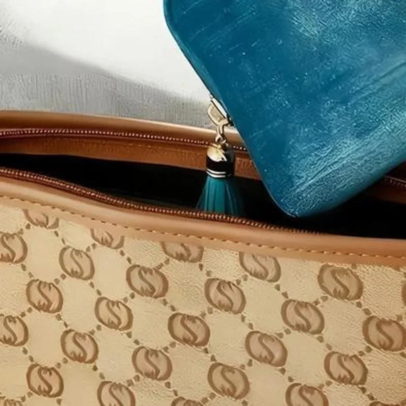 Portable Jewelry Storage Pouch With 6 Layers Large Capacity And Tassel Design Perfect For Travel Daily Use