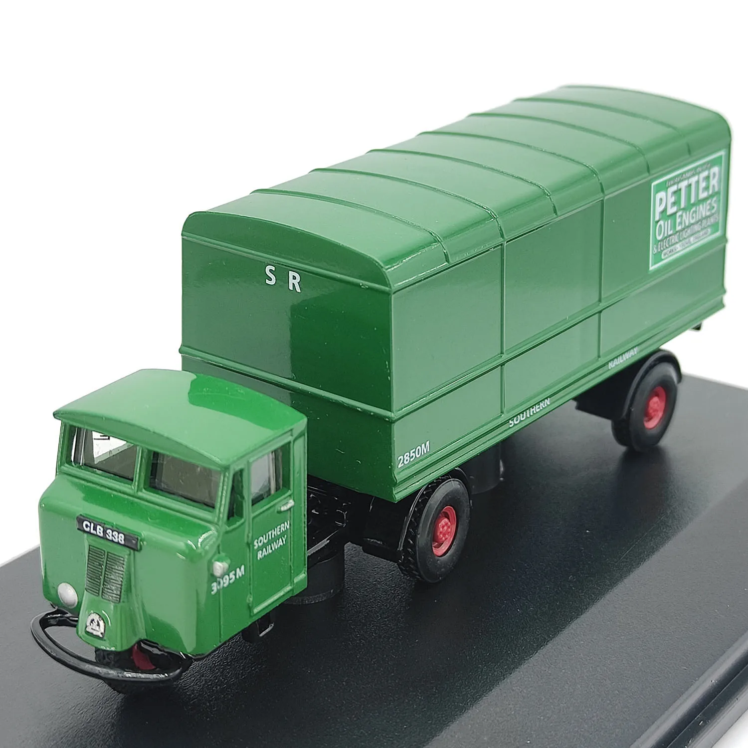 Diecast OXFORD 1/76 Schaal Rail Vracht Insect Groene Legering Model Auto Collectible Toy Gift Souvenir Display Ornament