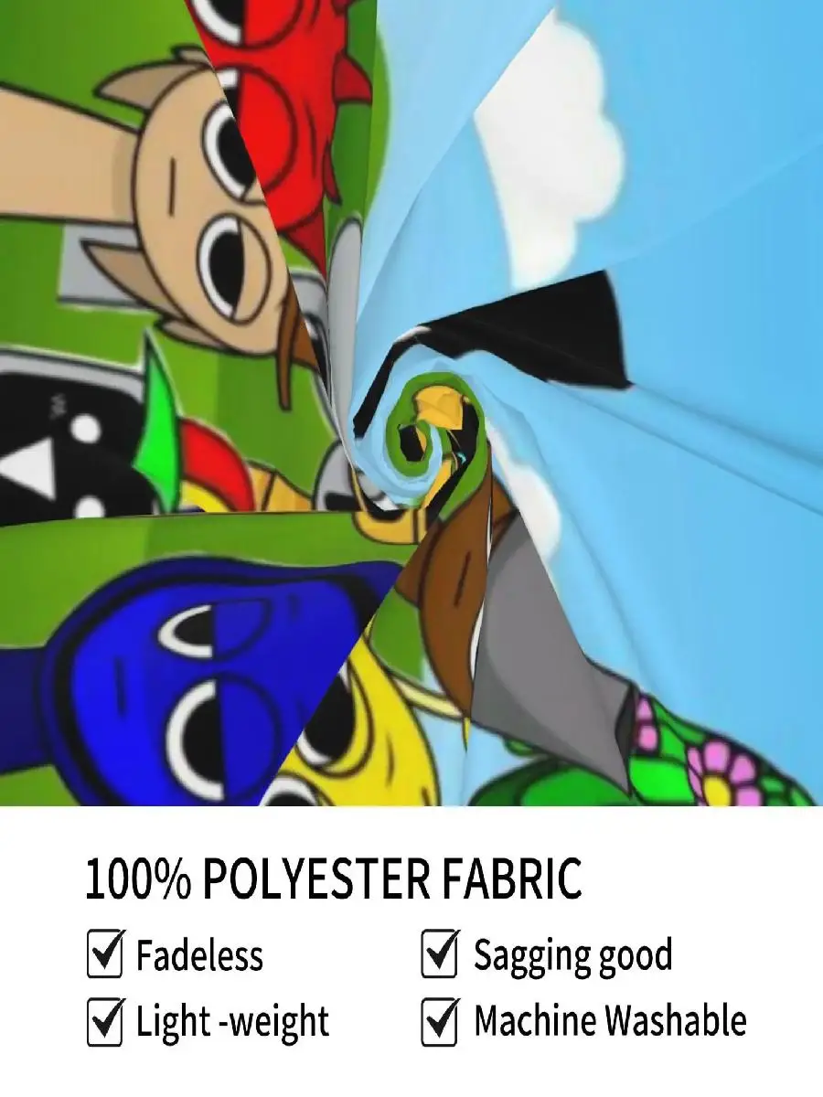 مضحك Spunki الكرتون رمي بطانية لطيف شخصية كرتونية الخلفيات جدار الفن المفروشات غرفة ديكور للنوم غرفة المعيشة غرفة نوم #2